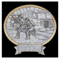 Firefighter, Oval Legend Plates - 8"